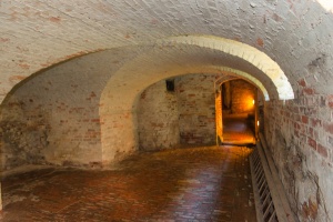 Inside the tunnels