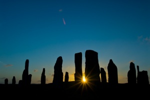 Callanish at sundown