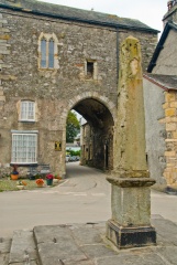 The gatehouse and market cross
