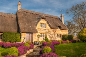 Thatched cottage on Sheep Street, Chipping Campden