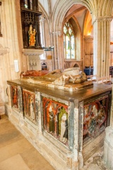 Lady Elizabeth Montacute memorial, 1354