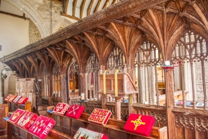 The 15th century rood screen