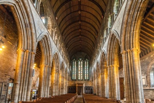 Looking down the nave
