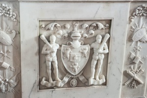 Admiral Ross's memorial coat of arms