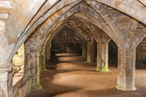 The frater undercroft