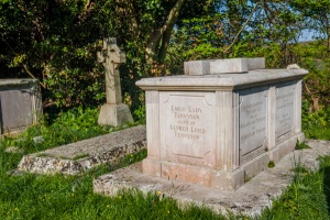 Lady Tennyson's tomb