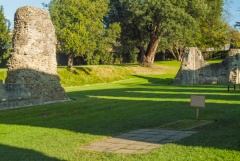 Arthur and Guinevere tomb site