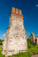 Tudor mansion house chimneys