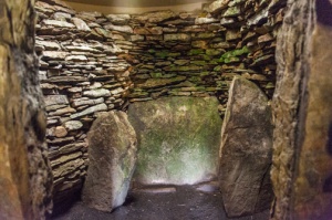 Interior chamber of the long cairn