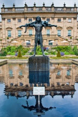 Statue of Orpheus and the Leopard, Harewoood House gardens