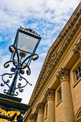 The main entrance at Harewood House