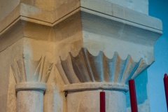 12th century chancel arch capitals