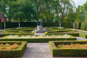 The formal gardens