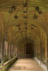 Lacock Abbey cloisters