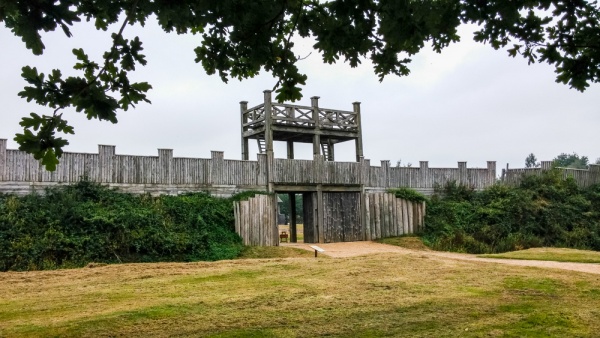 Lunt Roman Fort gatehouse