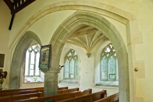 15th century nave and aisle