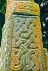 Celtic knotwork carving
