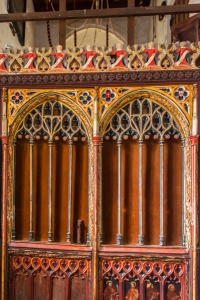 The 15th century tower screen