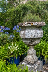 An urn in the Leisure Garden