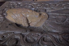 12th century effigy of Roger, Bishop of Salisbury 1107-39
