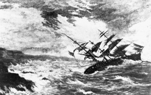 The wreck of the Royal Charter