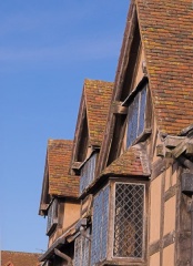 Gabled roof of Shakespeare's Birthplace