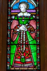 Katherine Parr stained glass window
