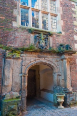 The inner courtyard