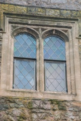 Mullioned Tudor window