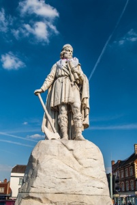 Alfred the Great statue in the market place