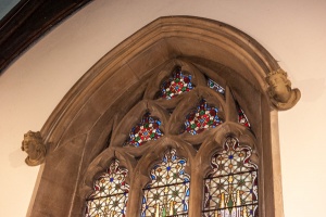 Perpendicular style east window