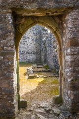 Looking into the hall