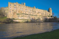 Warwick Castle from the river