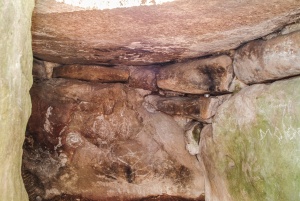 Detail of the burial chamber stonework