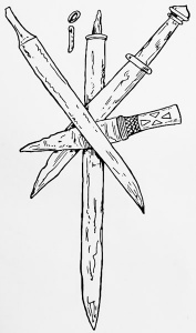 Saxon weapons