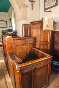 18th century triple-decker pulpit