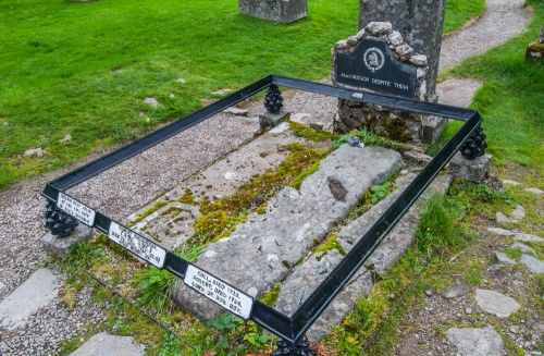 Rob Roy's grave at Balquhidder Old Kirk