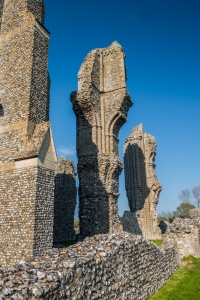 Abbey remains, Binham