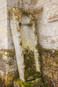 Medieval stone coffin