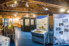 First floor museum displays