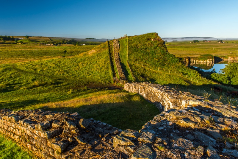 Hadrian's Wall at Cawfield