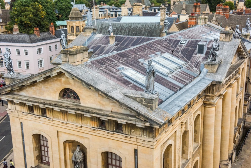 The Clarendon Building from the Sheldonian Theatre cupola