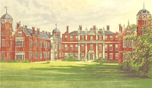 Cobham Hall in 1868
