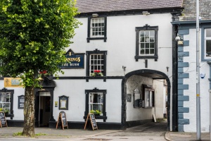 An old coaching inn on Main Street in Cockermouth