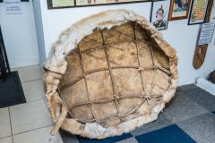 A Plains Indian coracle from North Dakota, USA