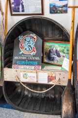 A 'Brother Cadfael' coracle from Shrewsbury