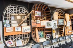 Welsh coracles from the rivers Taf, Cleddau, and Conwy