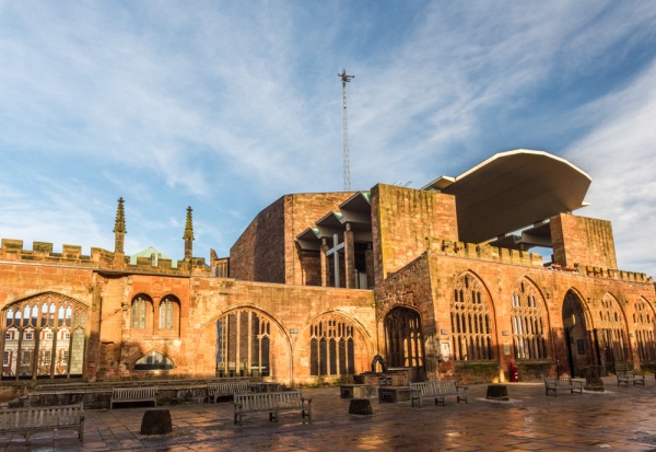 Coventry Cathedrals, new and old