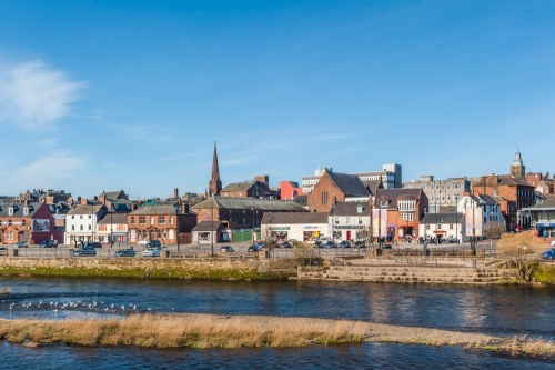 Dumfries and the River Nith