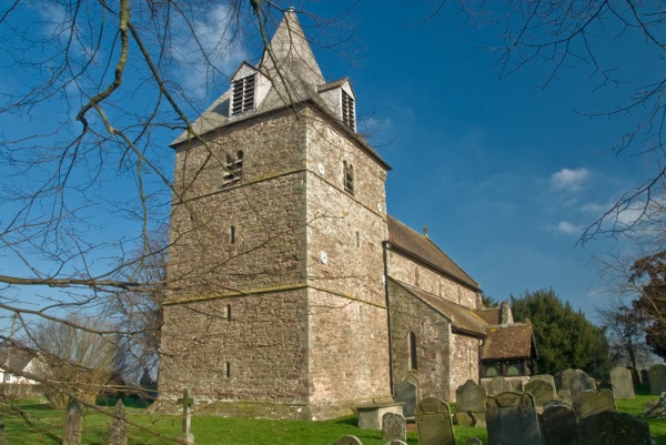 Eaton Bishop church from the south west